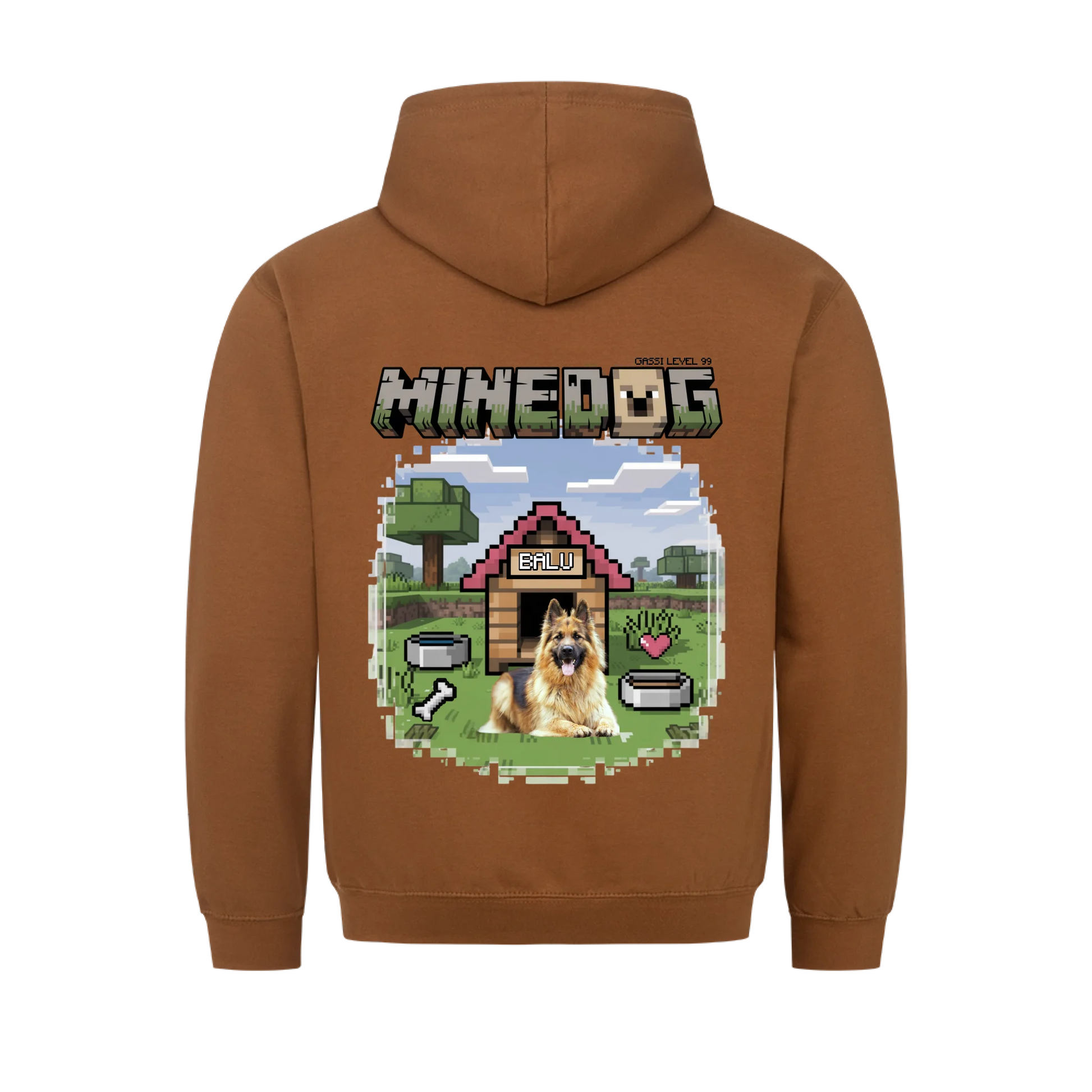 Caramel toffee hinten