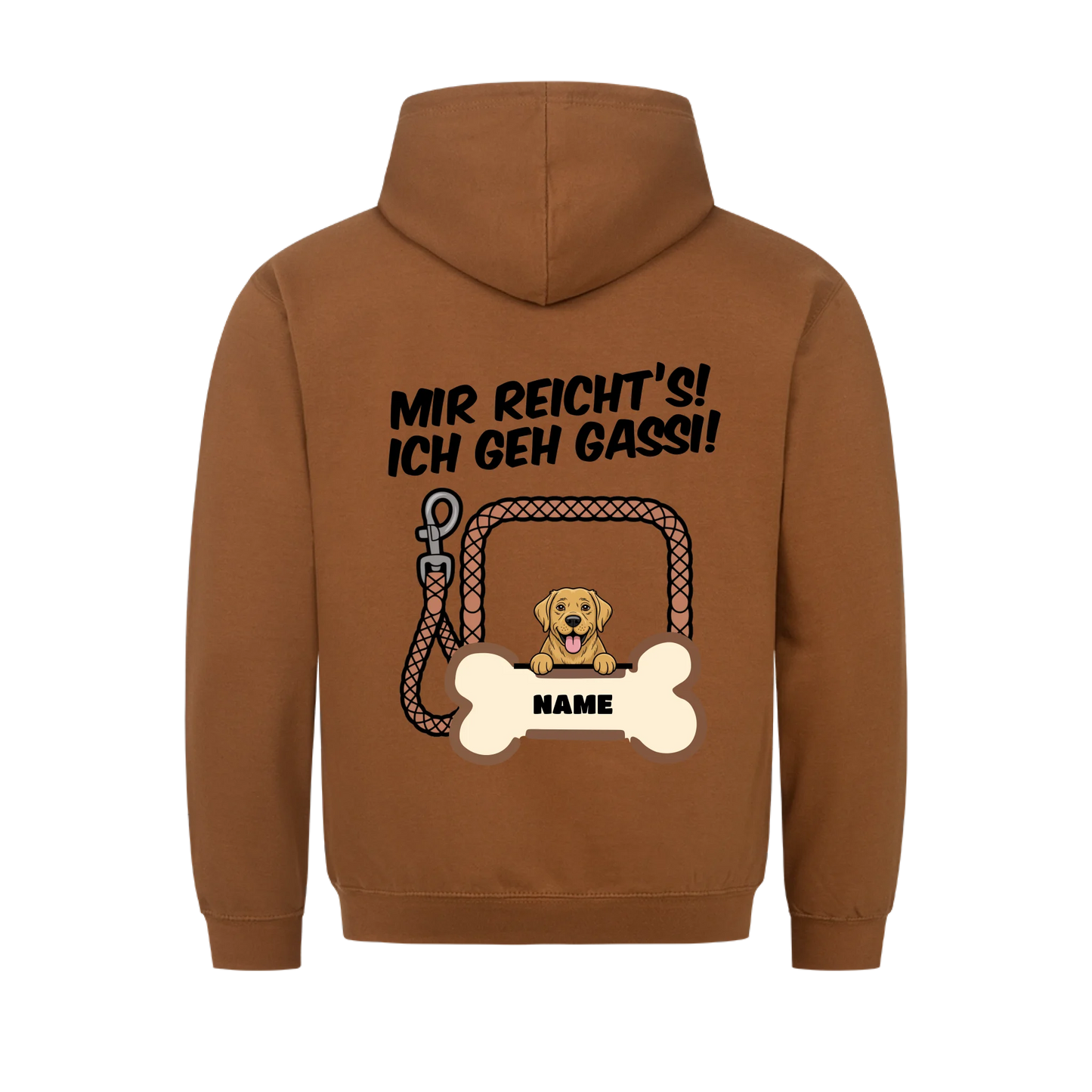 Caramel toffee hinten