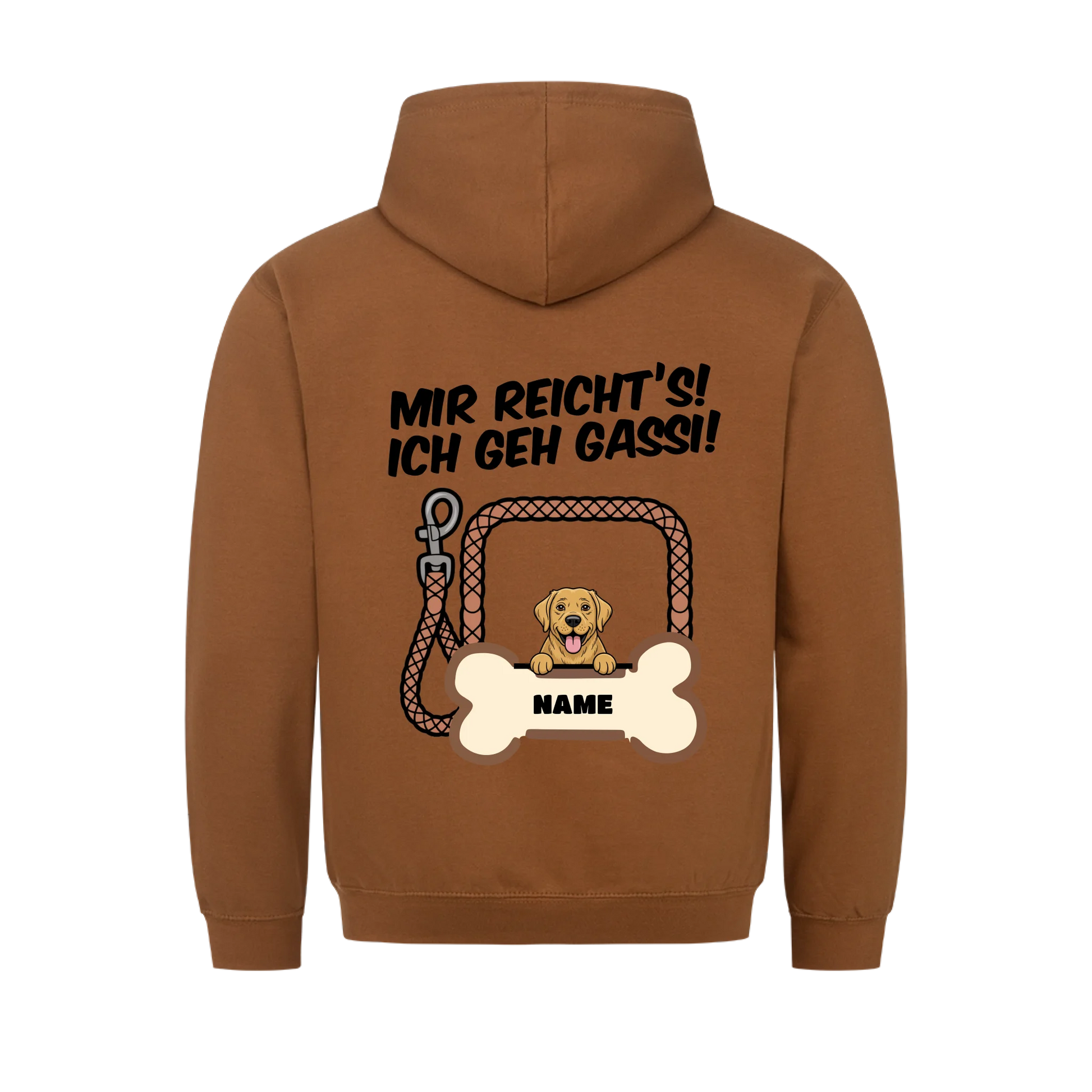 Caramel toffee hinten