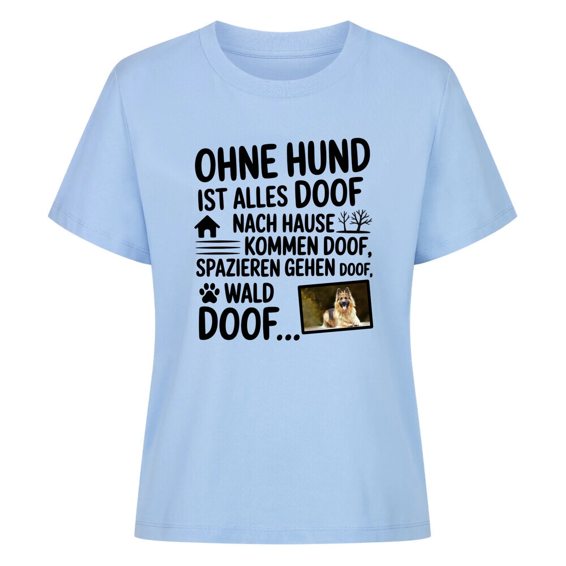 Damen Mockup sky blue