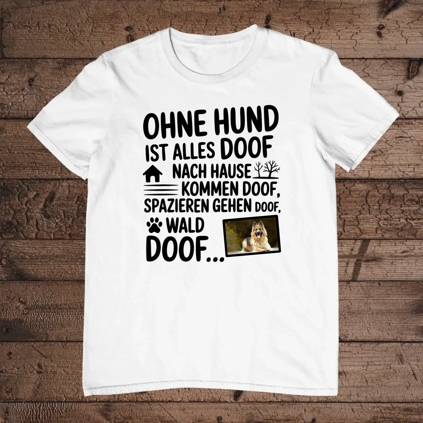 holz flatlay mockup weiß