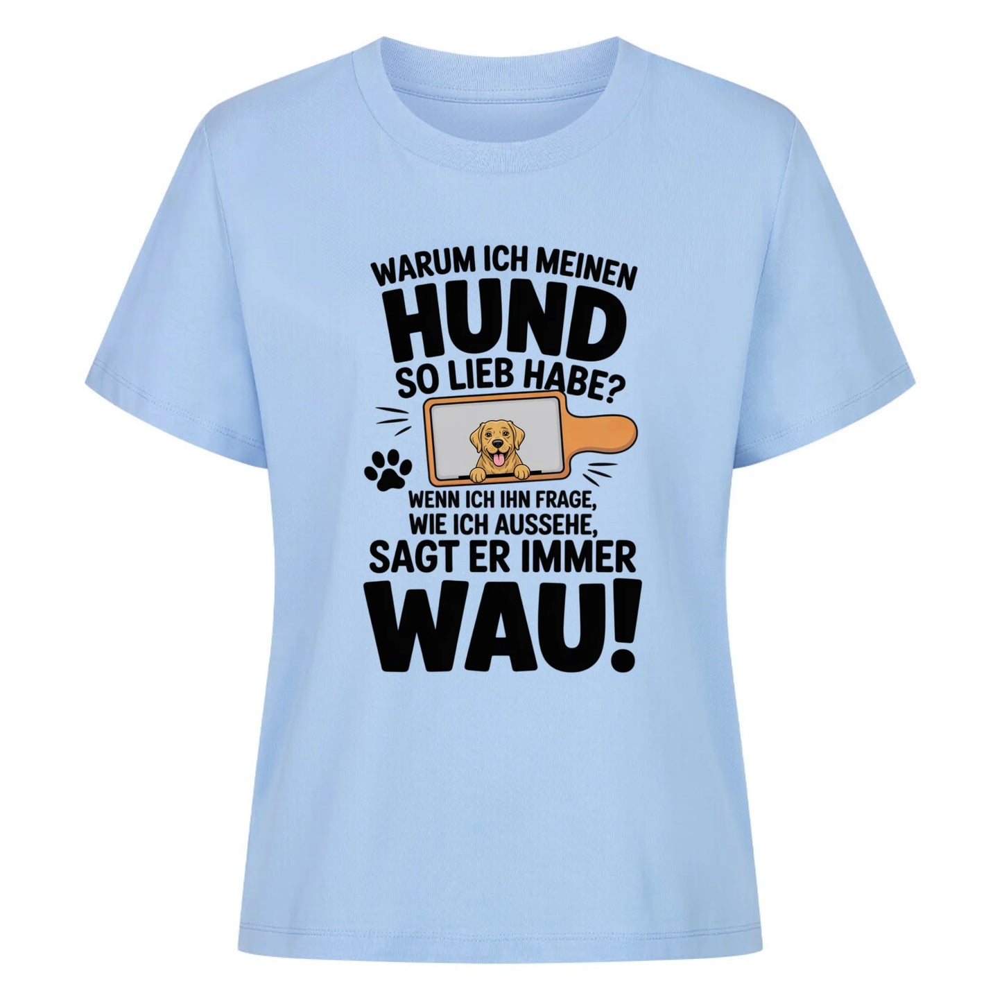 Damen Mockup sky blue