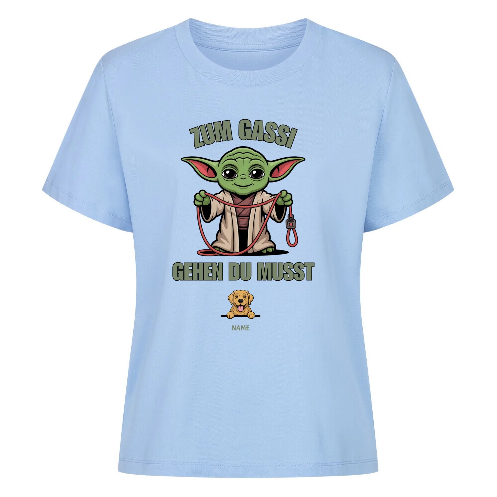 Damen Mockup sky blue