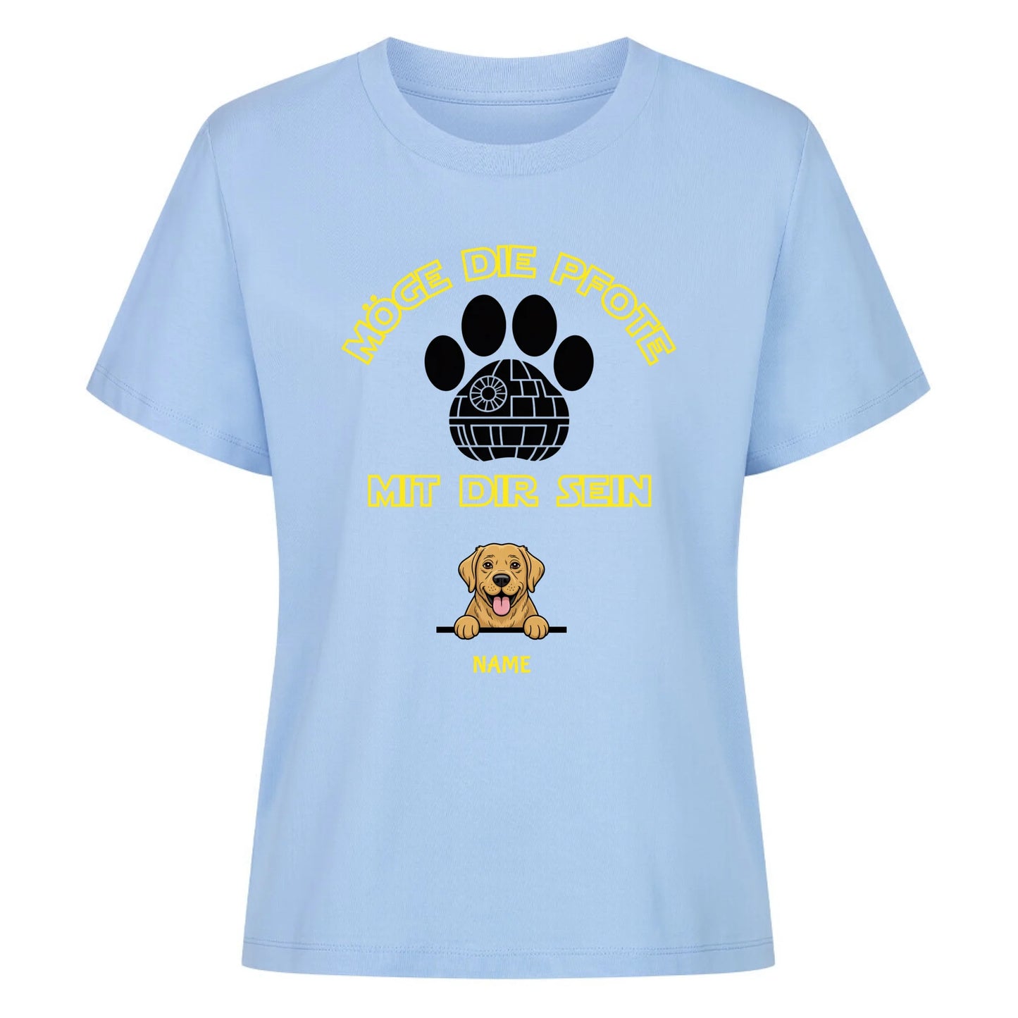 Damen Mockup sky blue