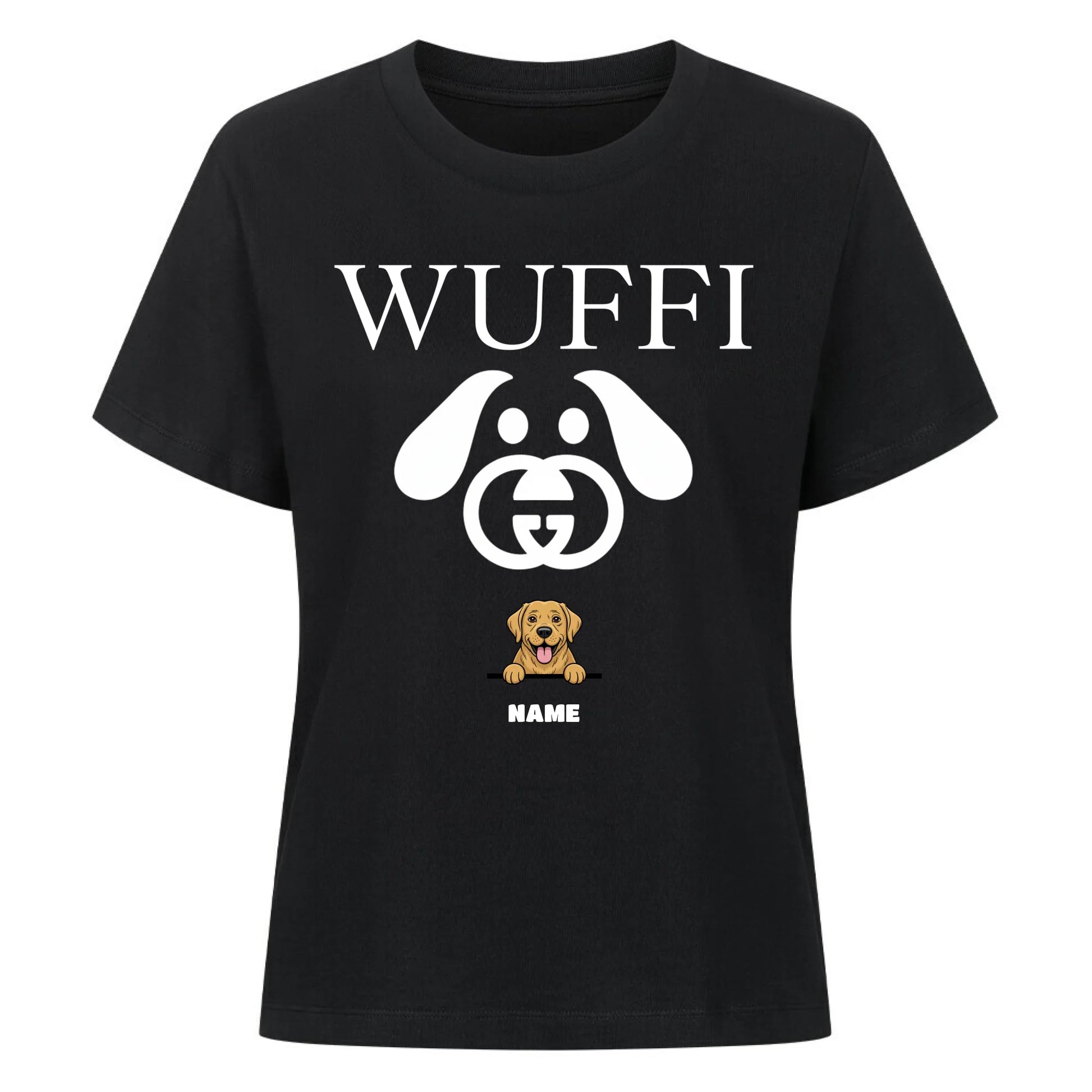 Damen Mockup Schwarz