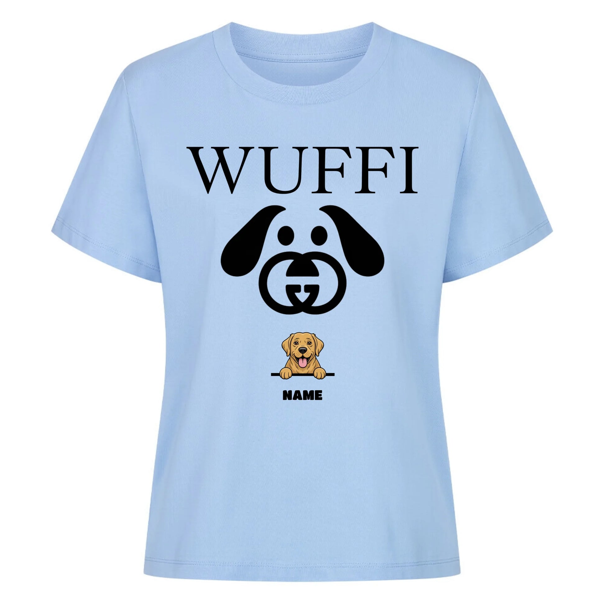 Damen Mockup sky blue