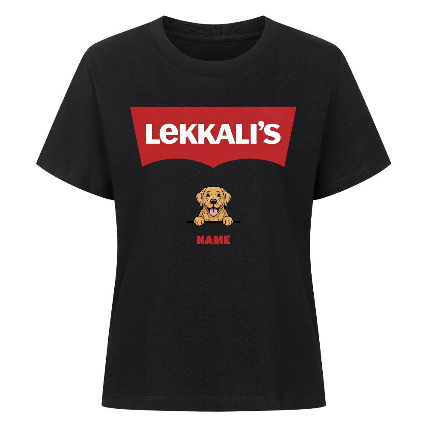 Damen Mockup Schwarz