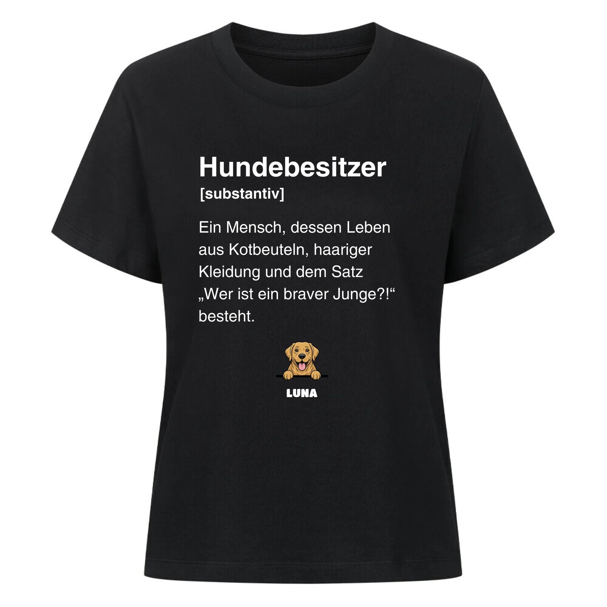 Damen Mockup Schwarz