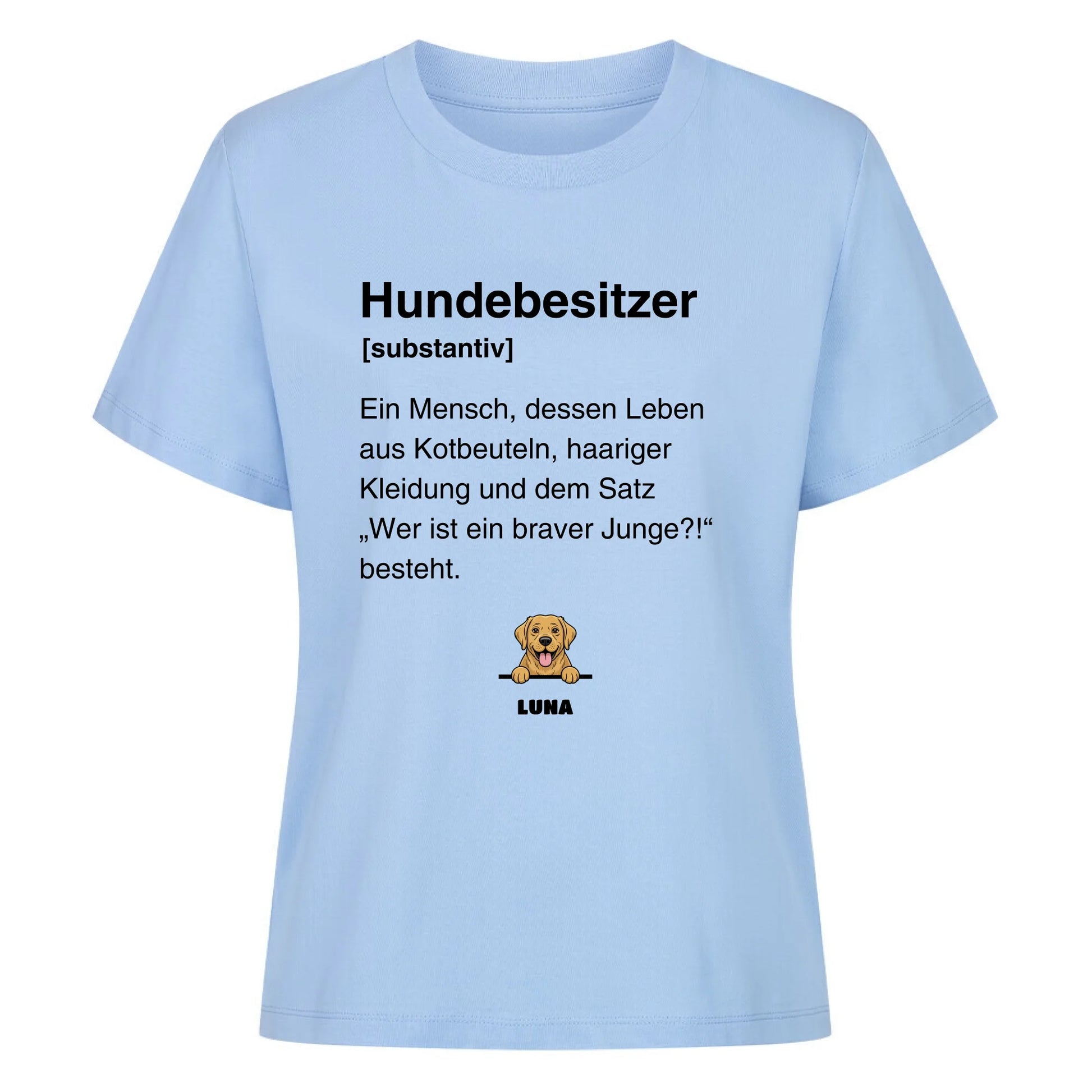 Damen Mockup sky blue