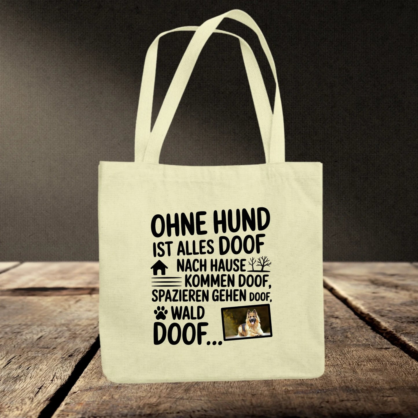 Jutebeutel Natural Mockup