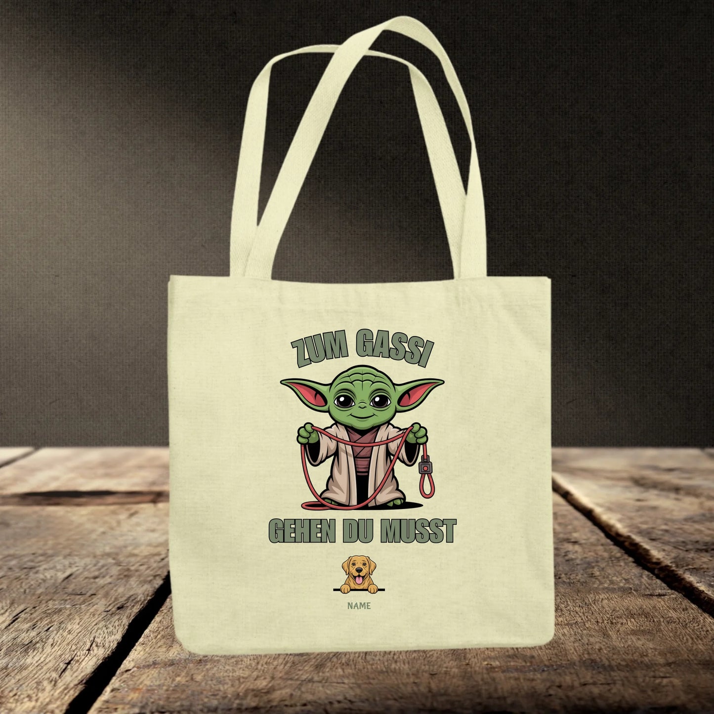 Jutebeutel Natural Mockup