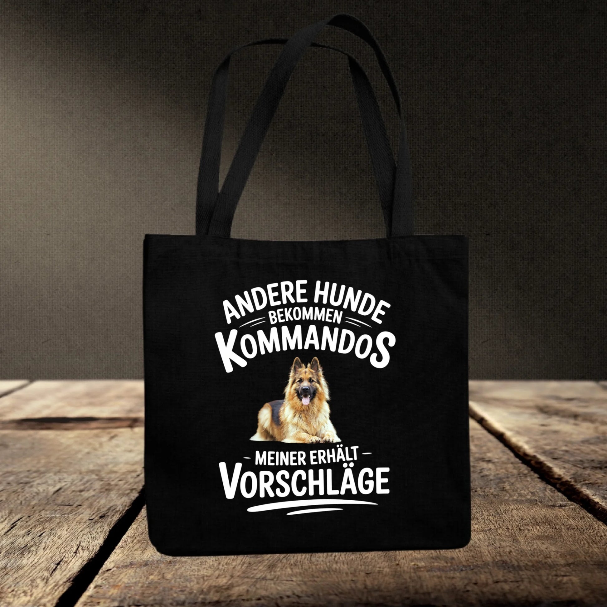 Jutebeutel schwarz mockup