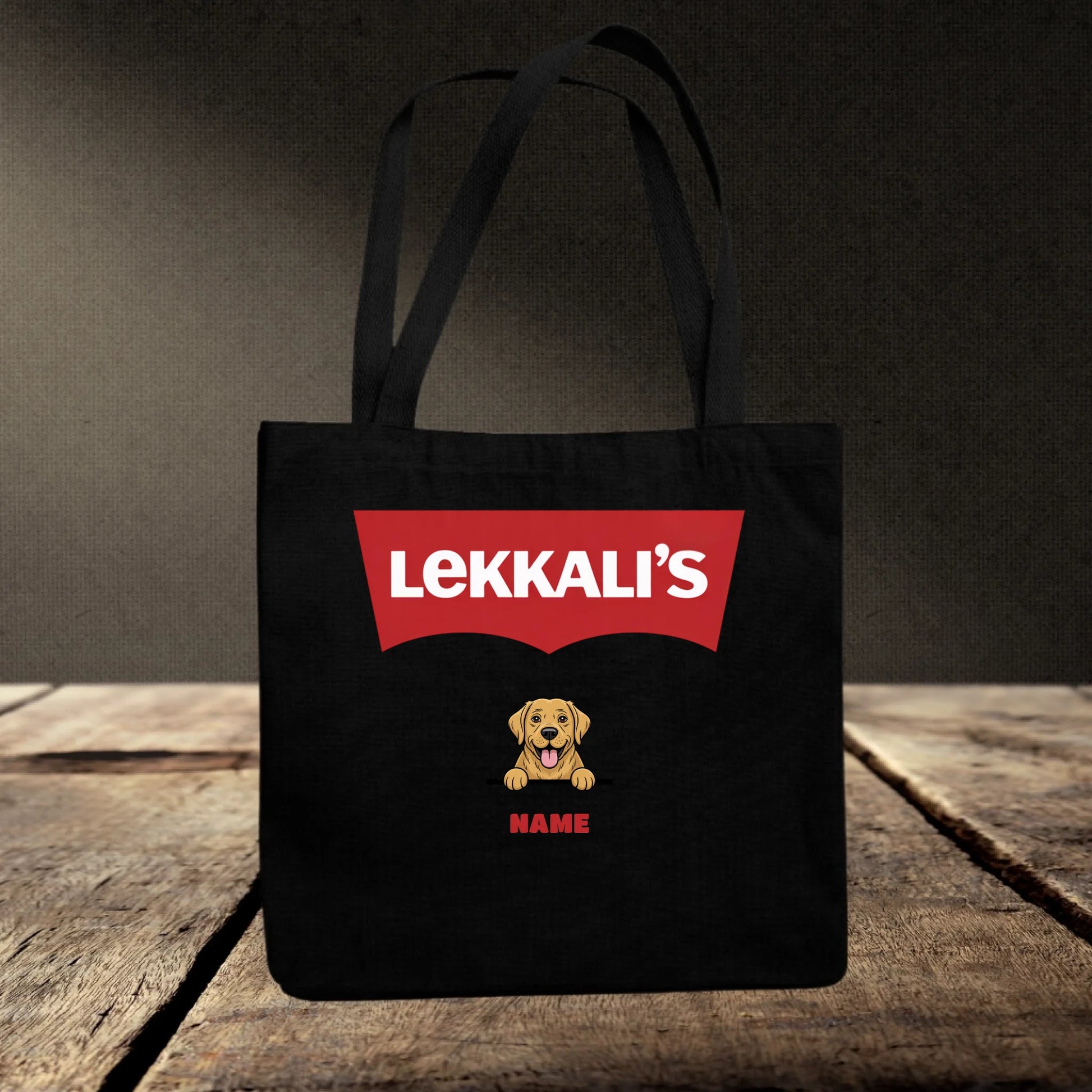 Jutebeutel schwarz mockup