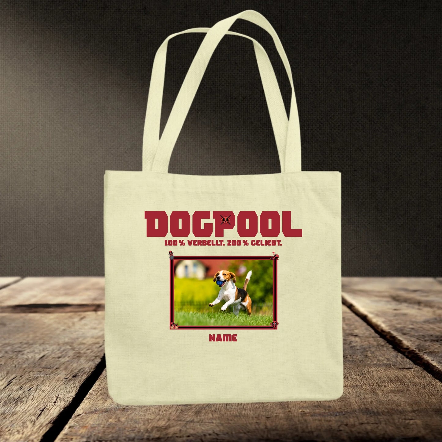 Jutebeutel Natural Mockup