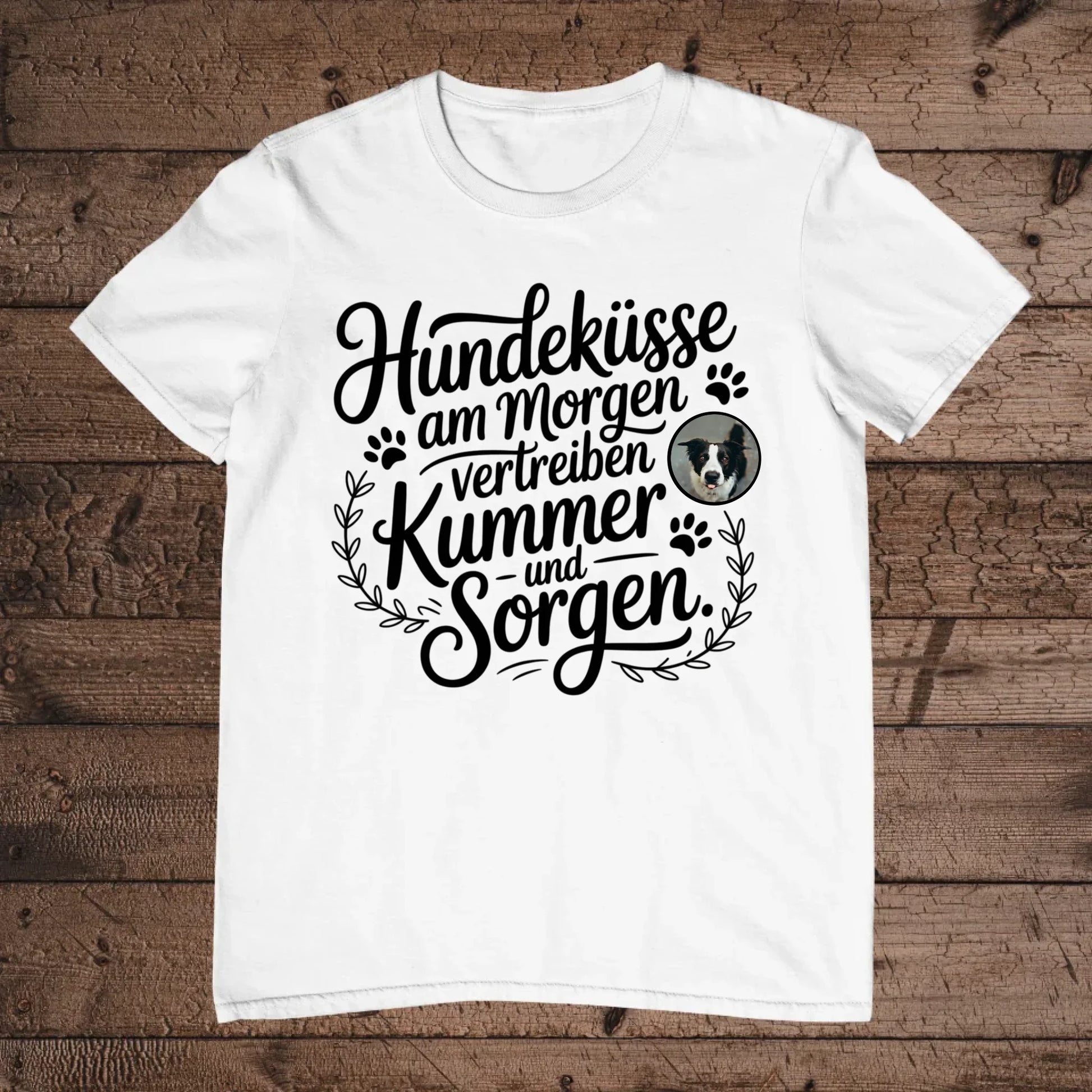 holz flatlay mockup weiß