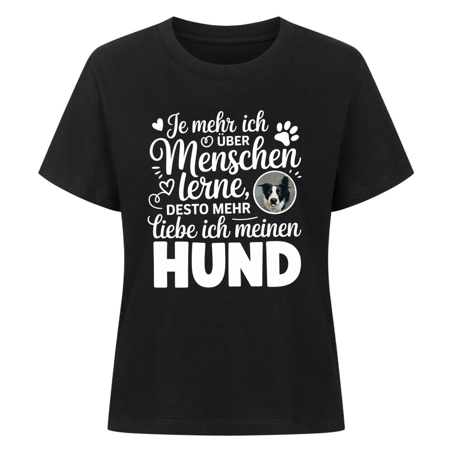 Damen Mockup Schwarz