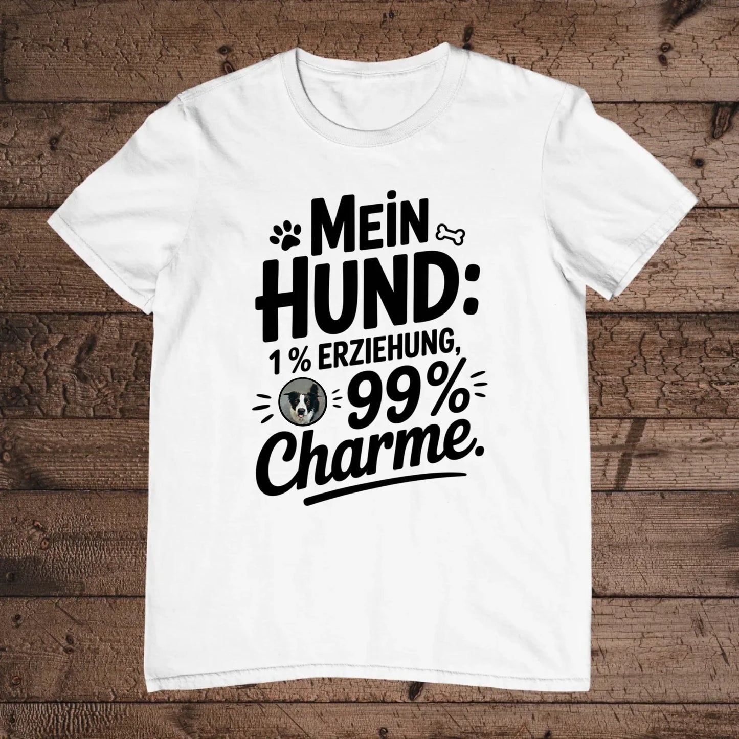 holz flatlay mockup weiß