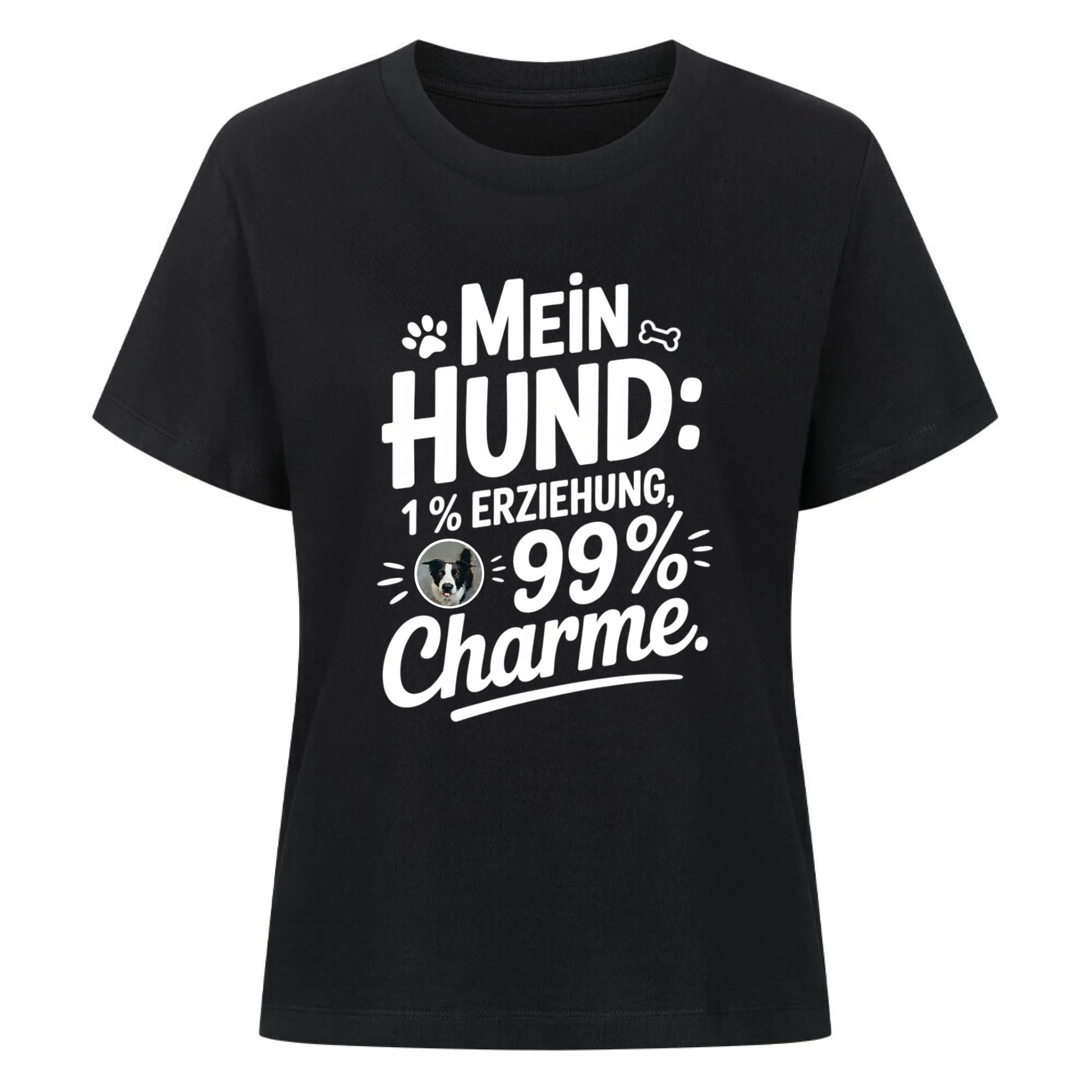 Damen Mockup Schwarz