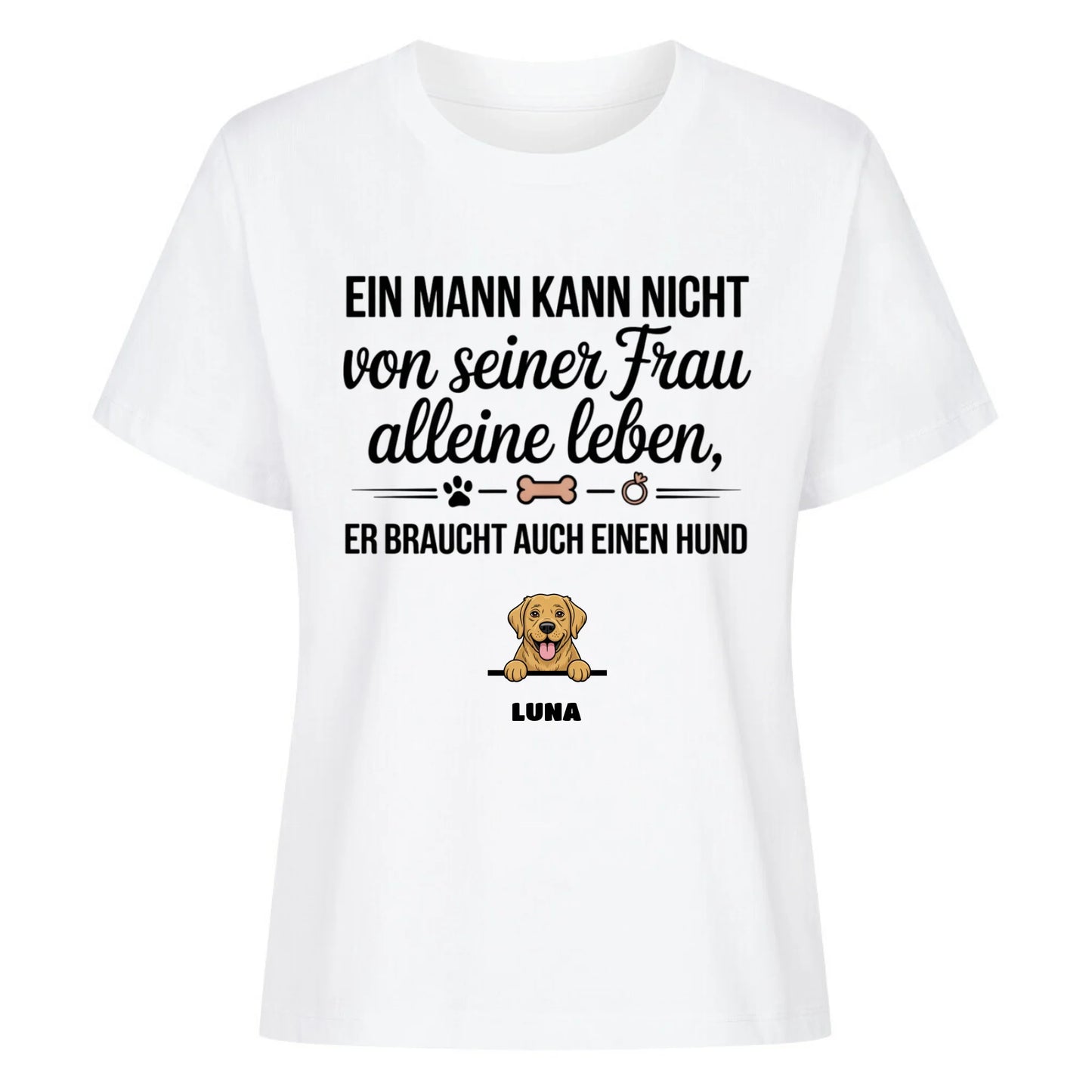 Damen Mockup weiß
