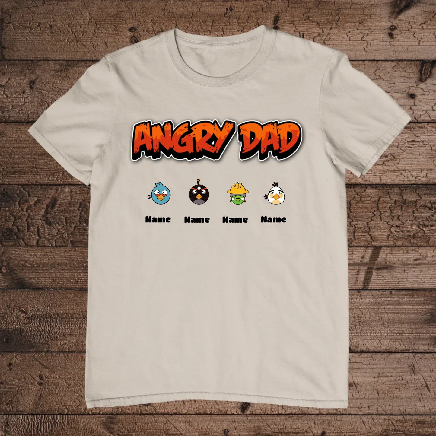 holz Flatlay mockup sand