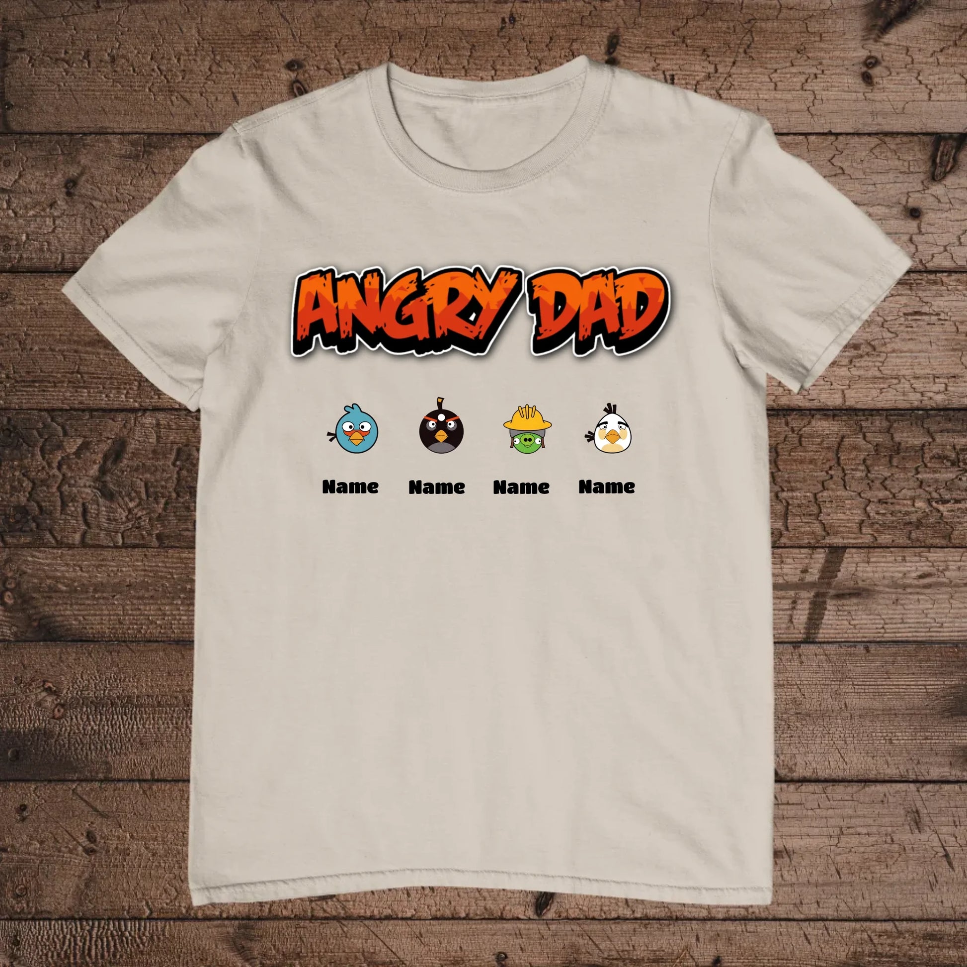 holz Flatlay mockup sand