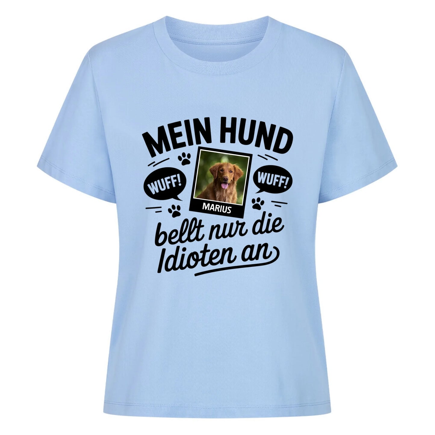 Damen Mockup sky blue