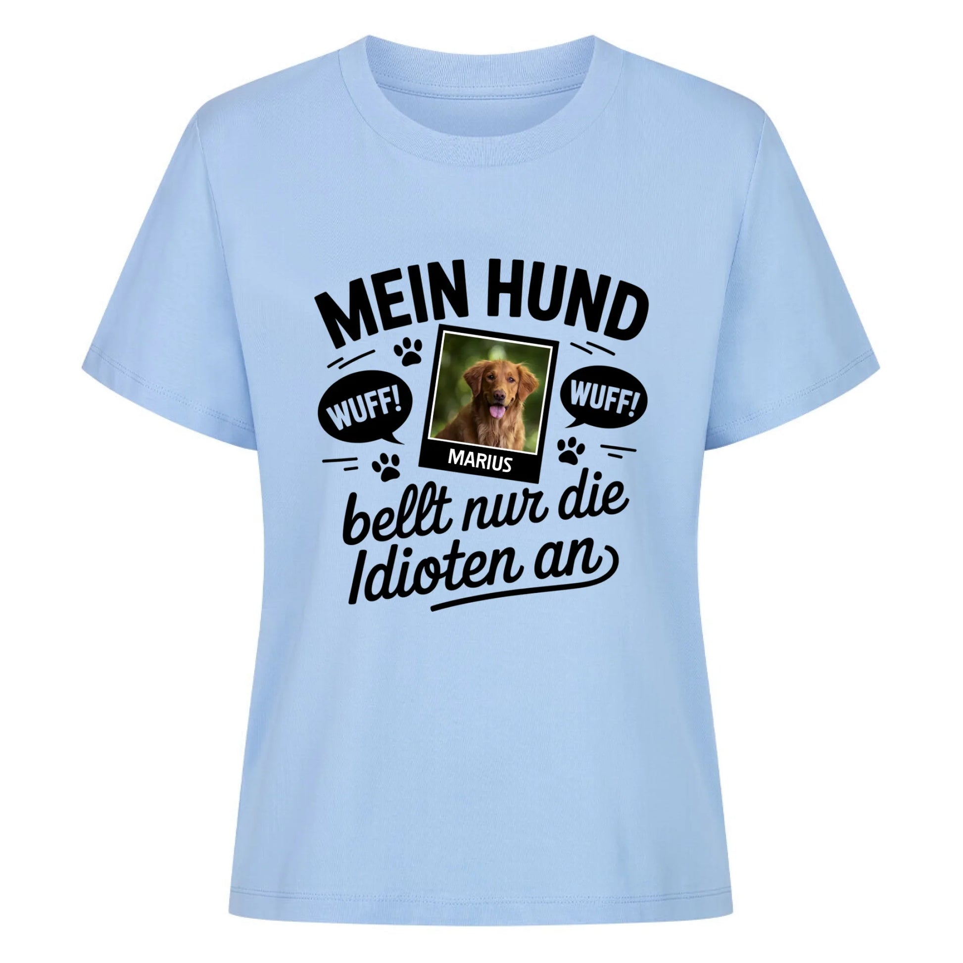 Damen Mockup sky blue