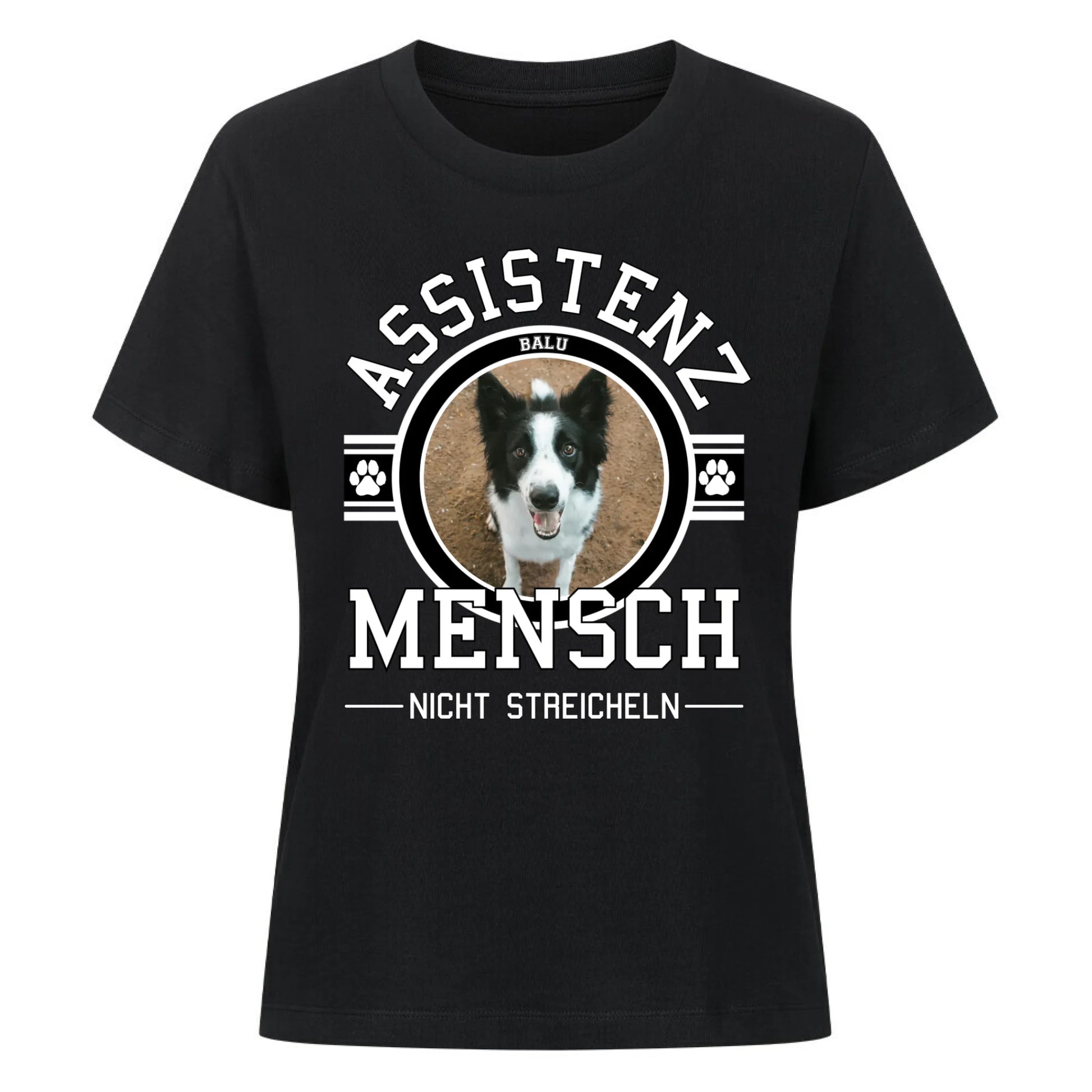 Damen Mockup Schwarz