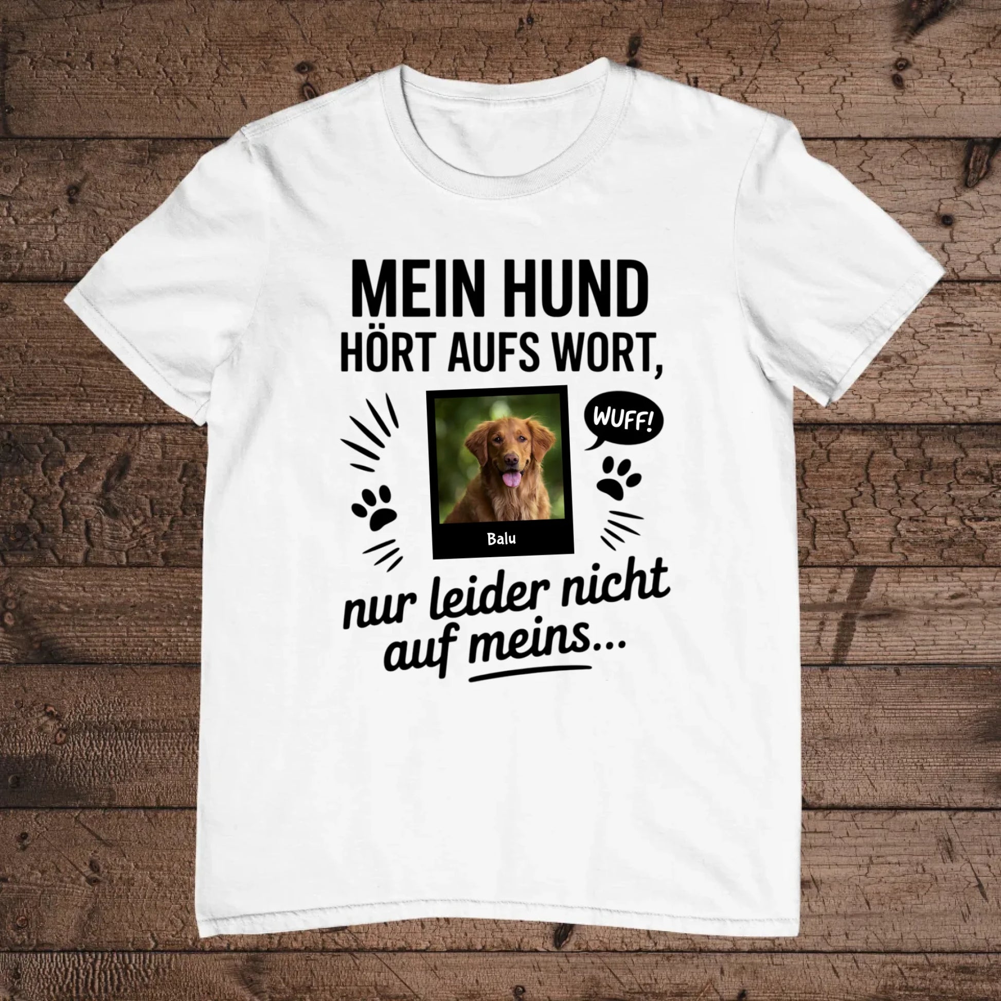 holz flatlay mockup weiß