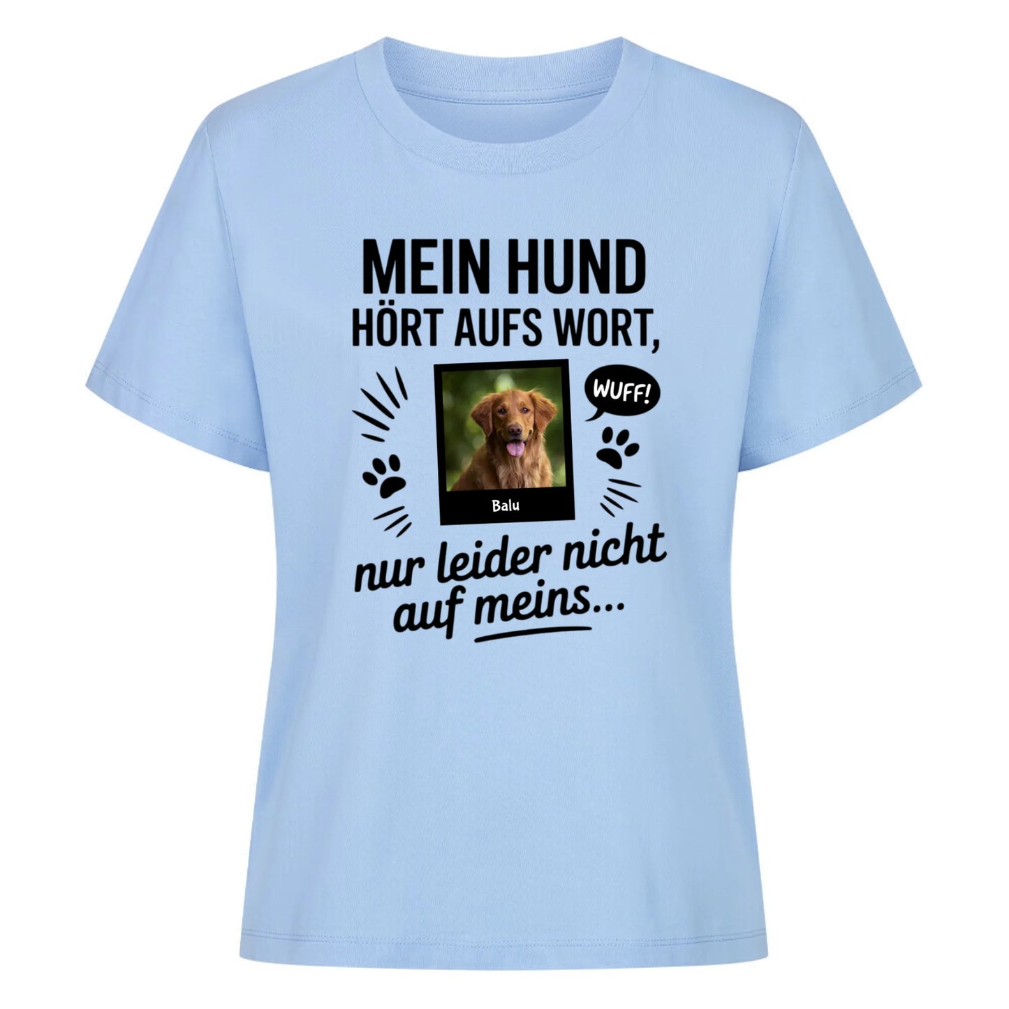 Damen Mockup sky blue