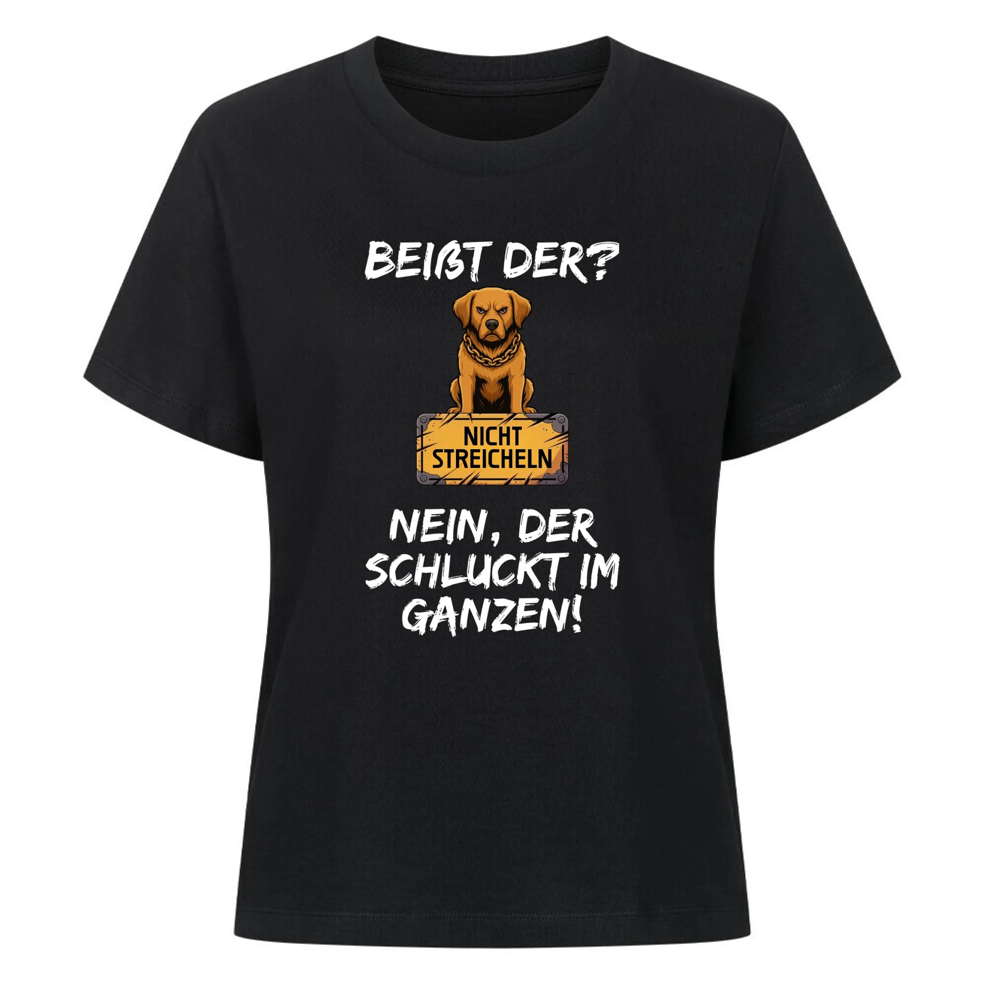 Damen Mockup Schwarz