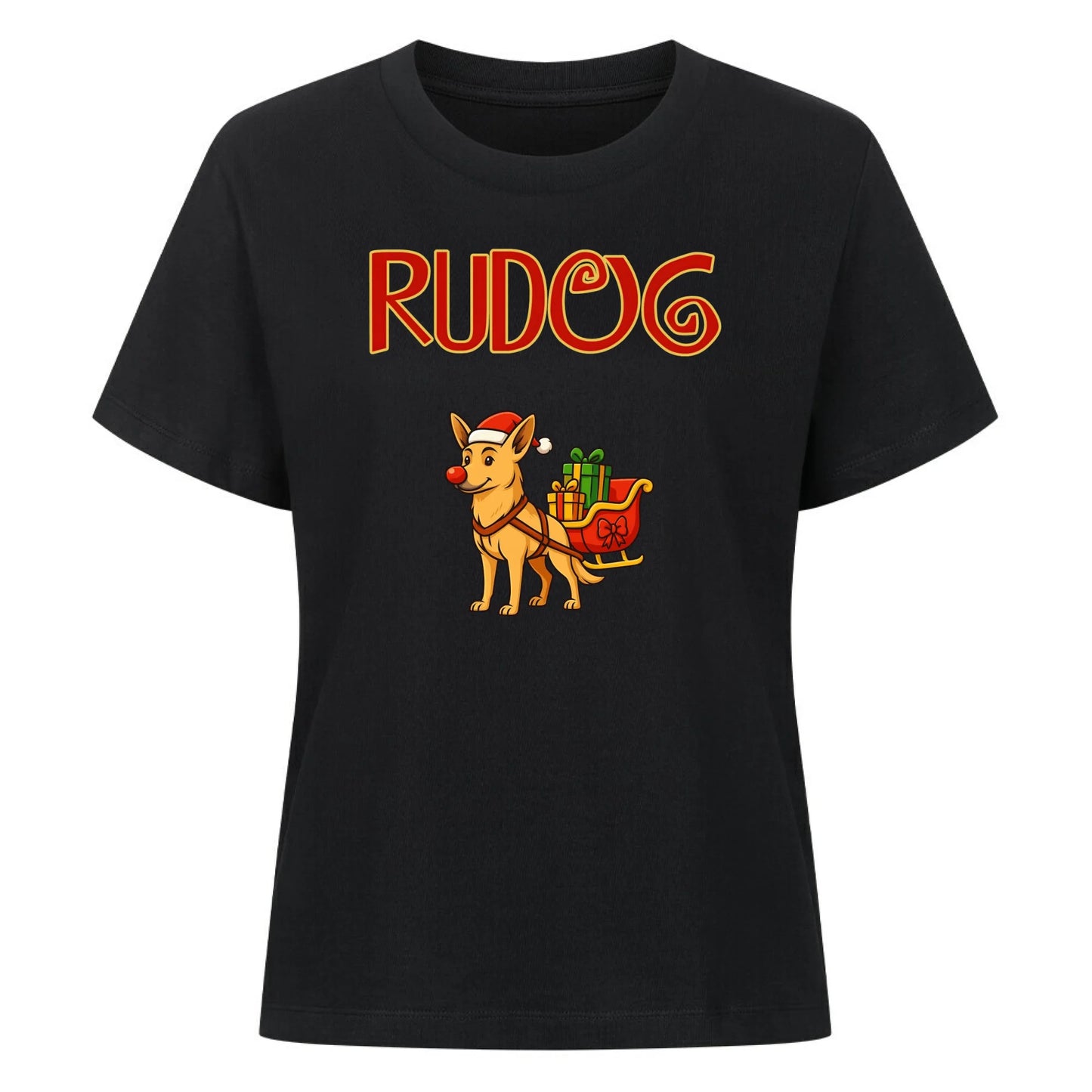 Damen Mockup Schwarz