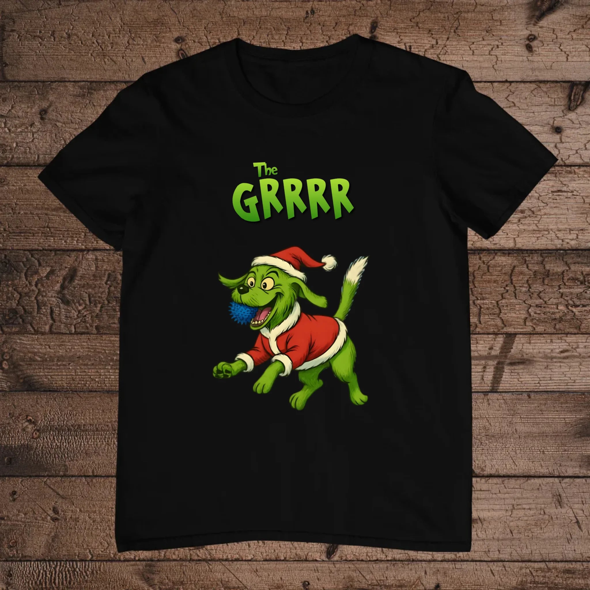 holz Flatlay mockup schwarz