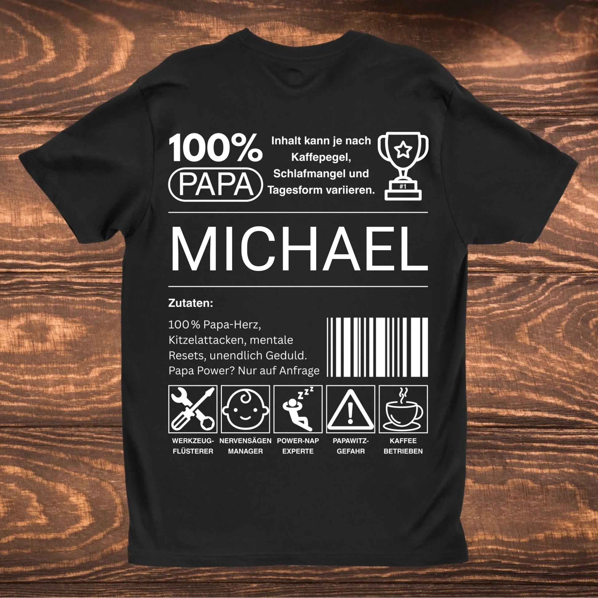 Gildan Basic Shirt mockup schwarz