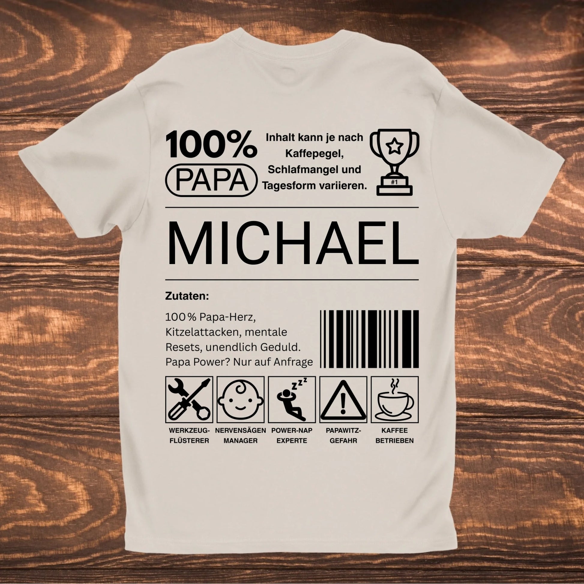 Gildan Basic Shirt mockup beige