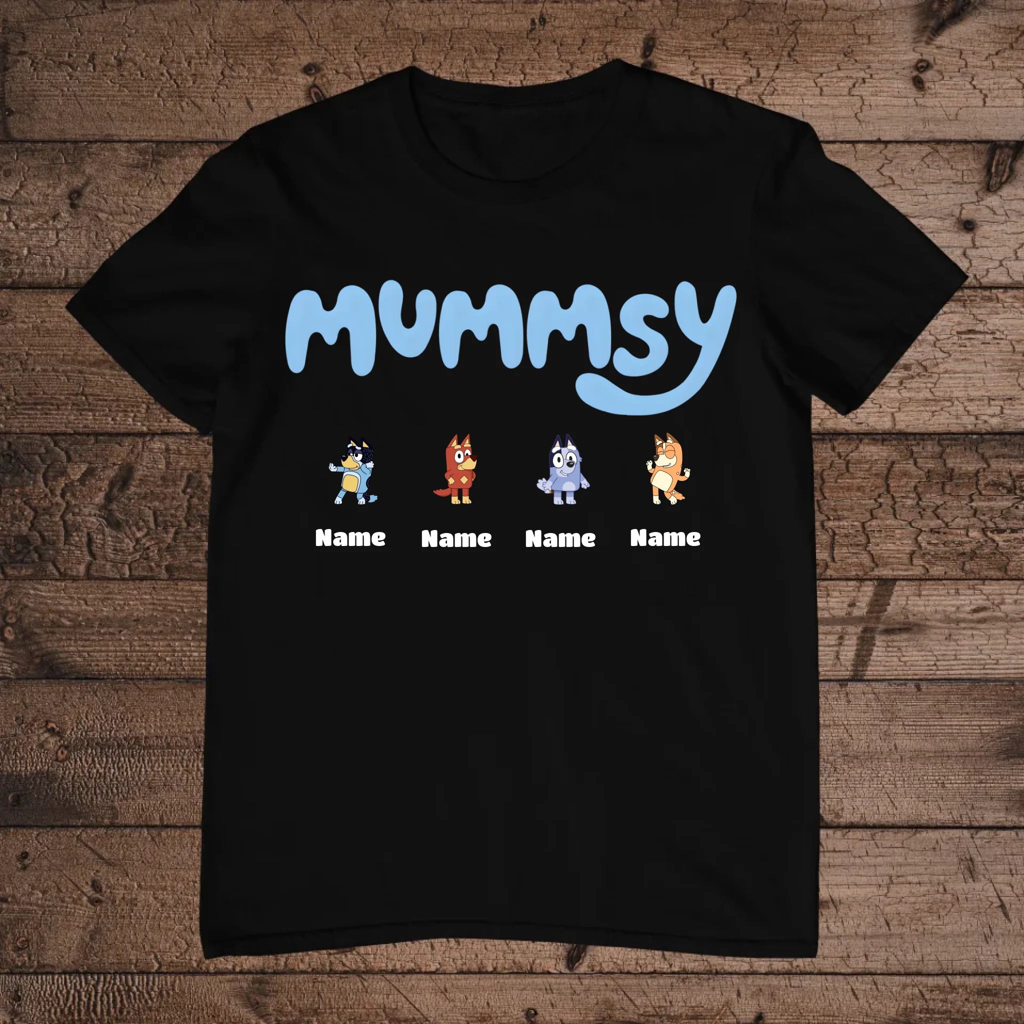 holz Flatlay mockup schwarz