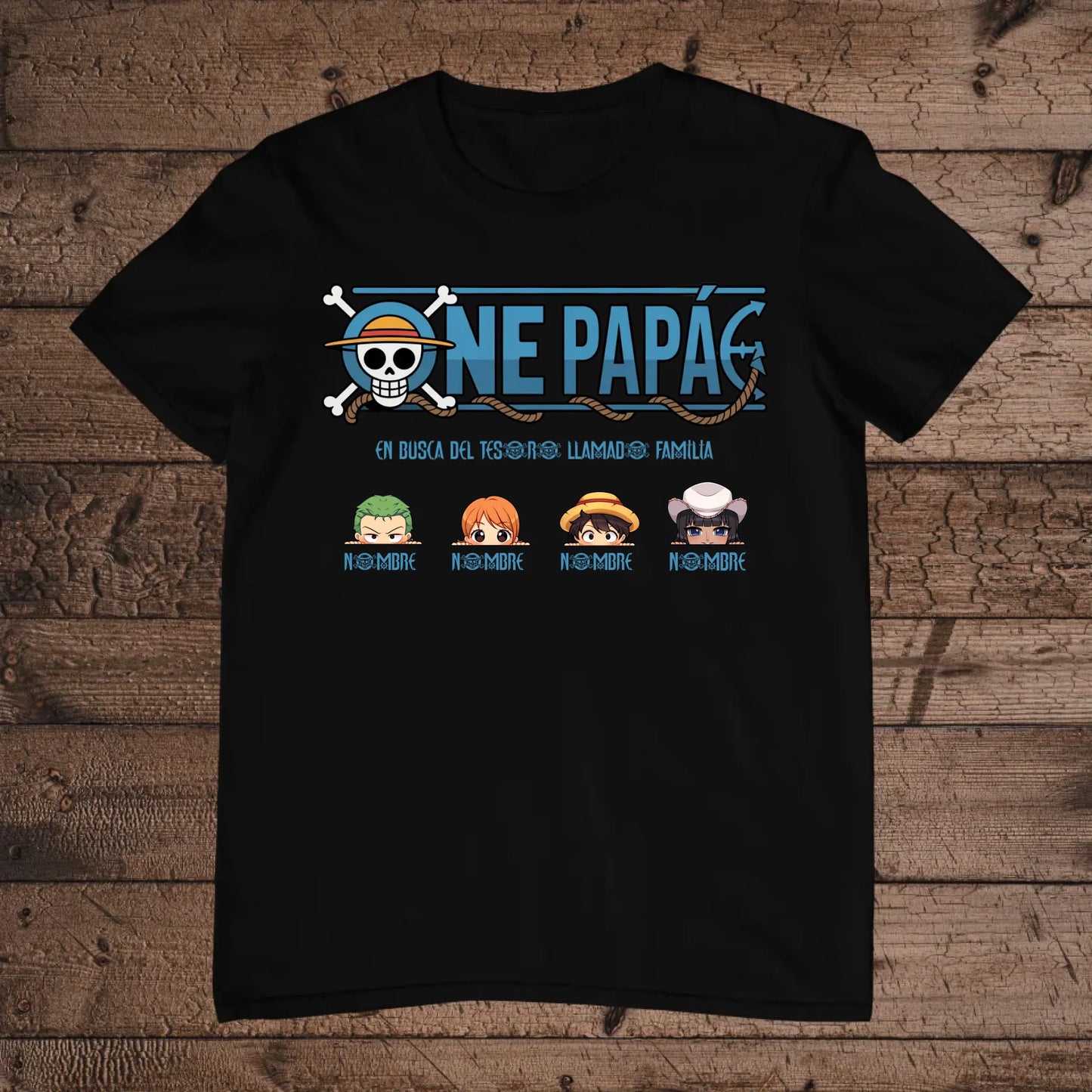 holz Flatlay mockup schwarz