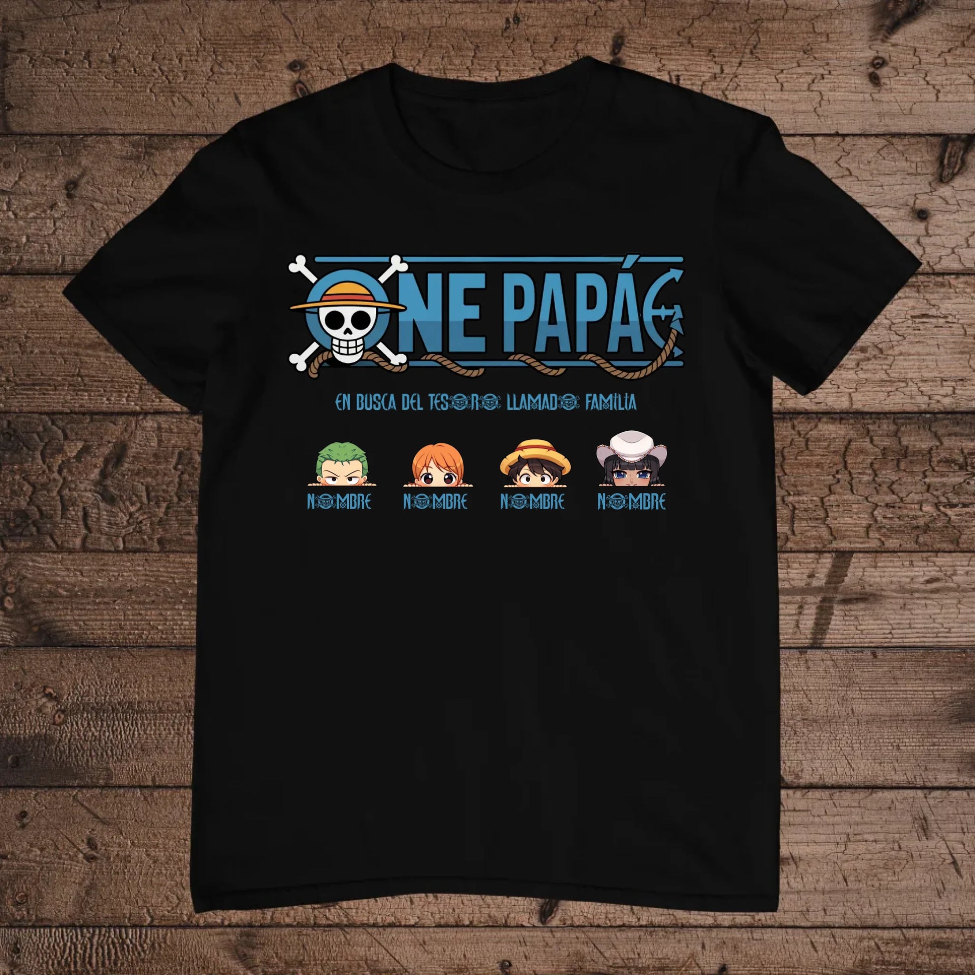 holz Flatlay mockup schwarz