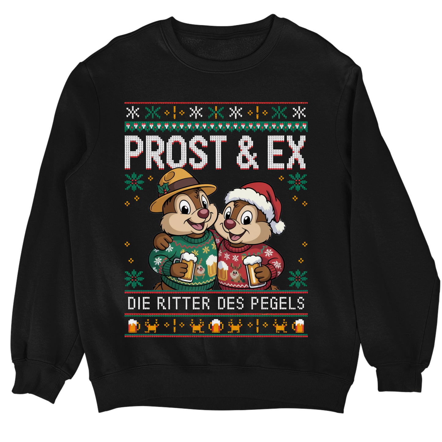 Prost & Ex Die Ritter des Pegels Christmas Sweater